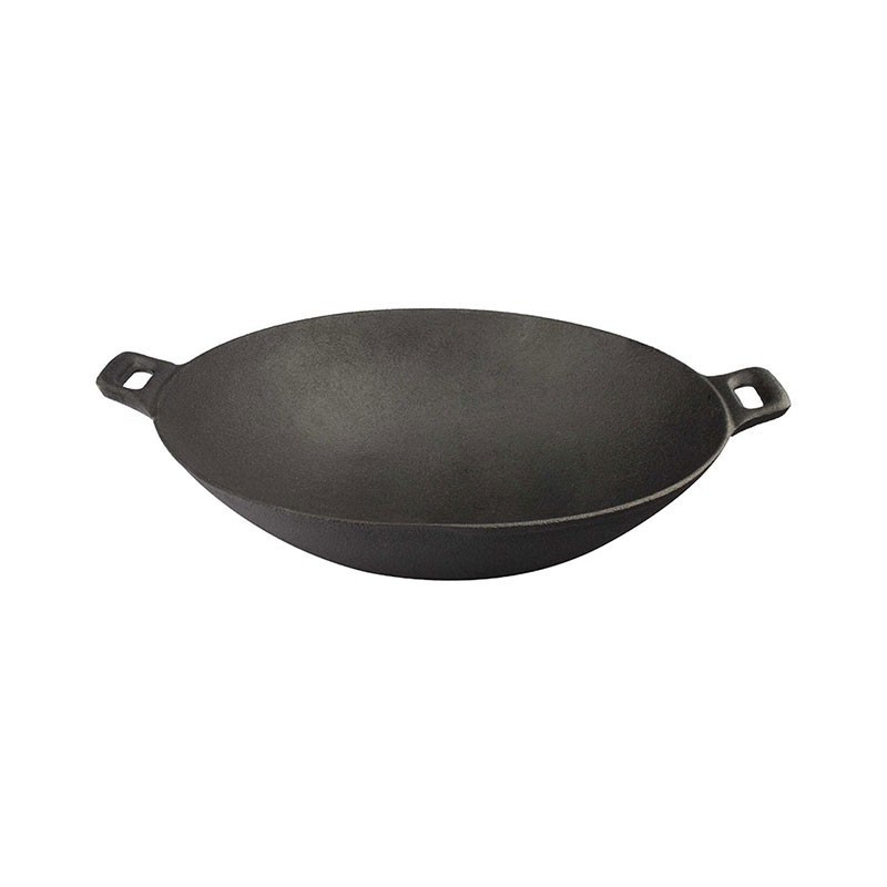 WOK HIERRO FUNDIDO 30 CM...