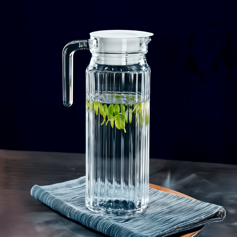JARRA CON TAPA 1,1L QUADRO