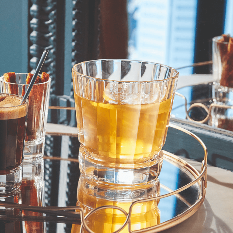 VASO BAJO 320ML JGO 6 MACASSAR