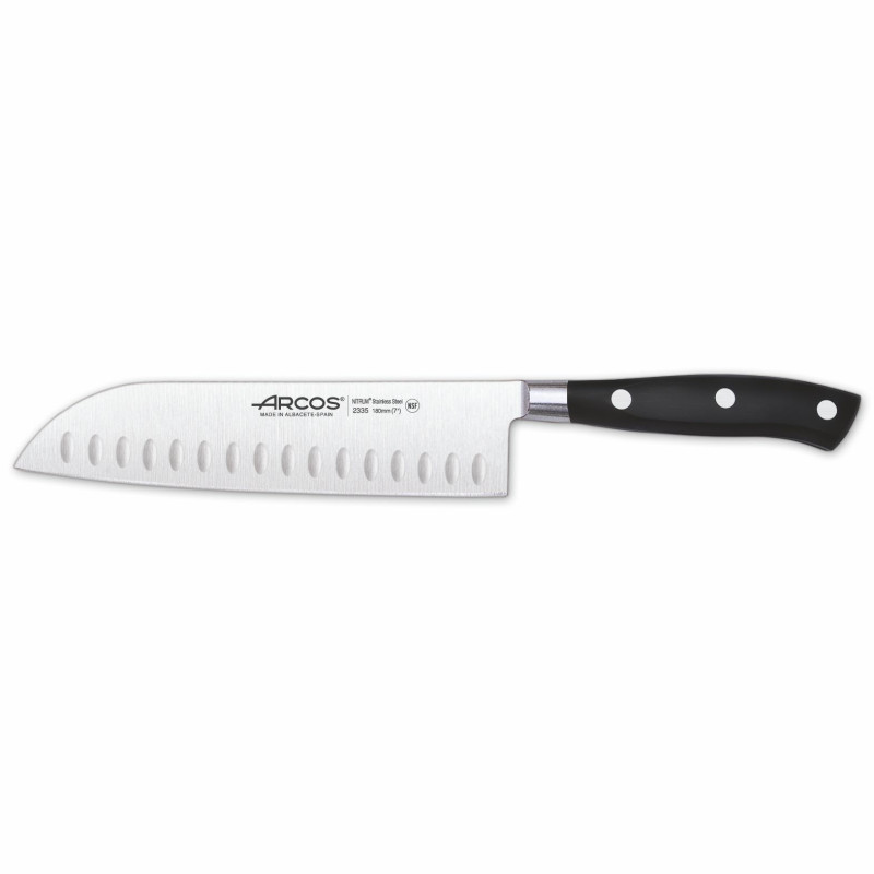CUCHILLO SANTOKU FORJADO 18...